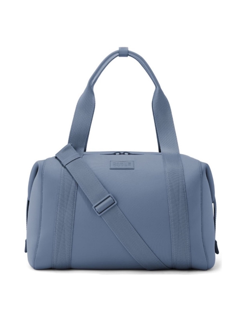 Dagne Dover Large Neoprene Carryall Duffle Bag sh Blue